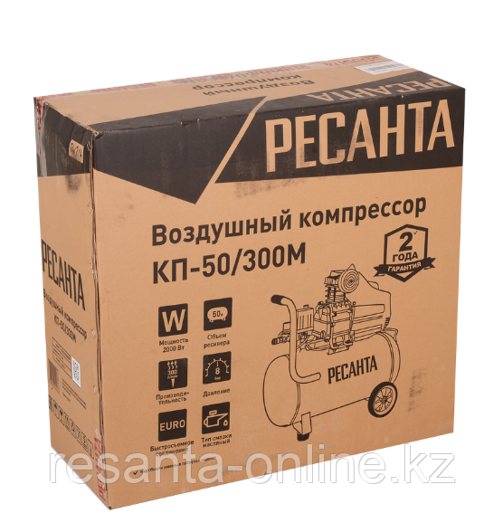 Компрессор Ресанта КП-50/300М - фото 6 - id-p110289457