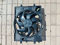 Вентилятор системы охлаждения (диффузор в сборе) MT/AT JAC J7
