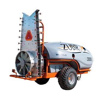 Опрыскиватель ЗУБР ПВ152К с двухвентиляторной приставкой “Колонна 2К”