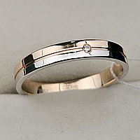 Обручальное кольцо 19р 3,27 гр, 585 проба