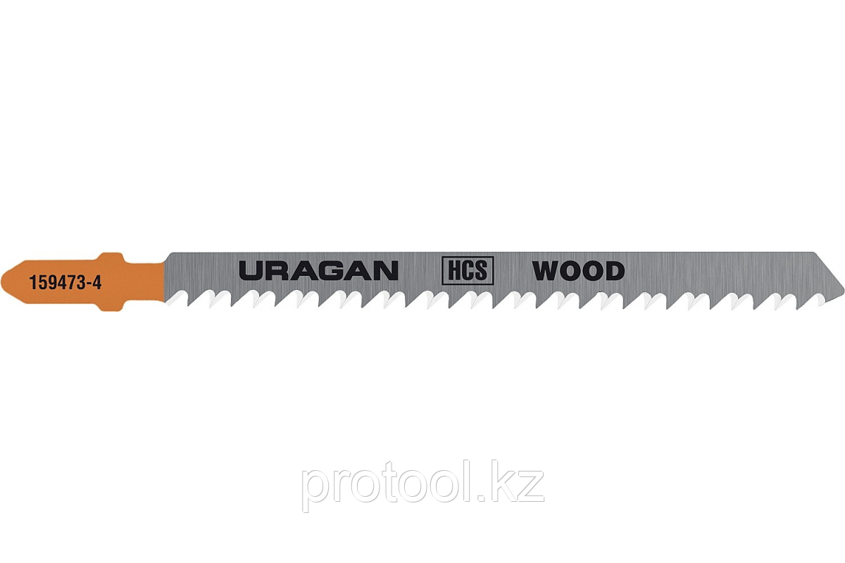 URAGAN по дереву, HCS, EU-хвост, шаг 3 мм, 119/90 мм, 2 шт, полотно для эл/лобзика 159473-4_z02 - фото 1 - id-p90083963