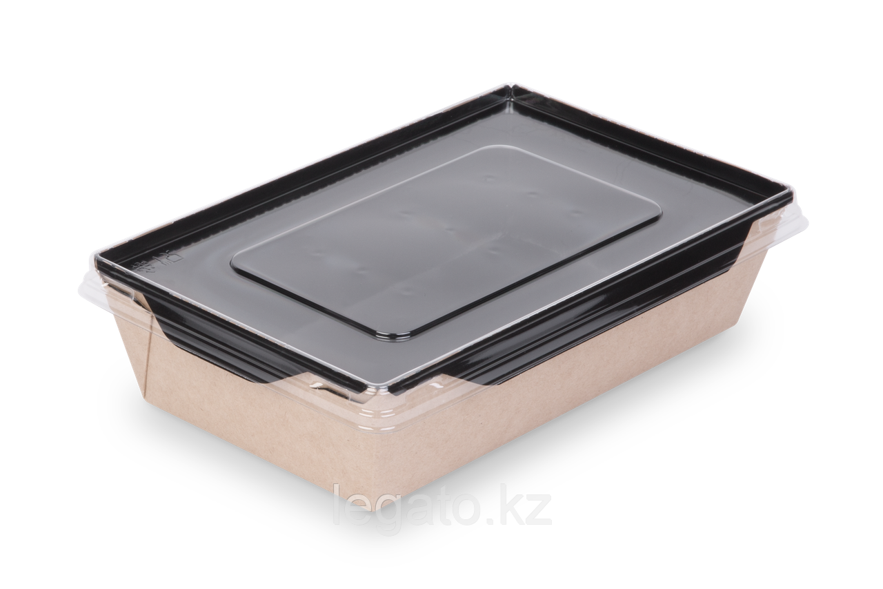 Упаковка OSQ OpSalad 900 Black Edition без крышки (400 шт./кор.), фото 1