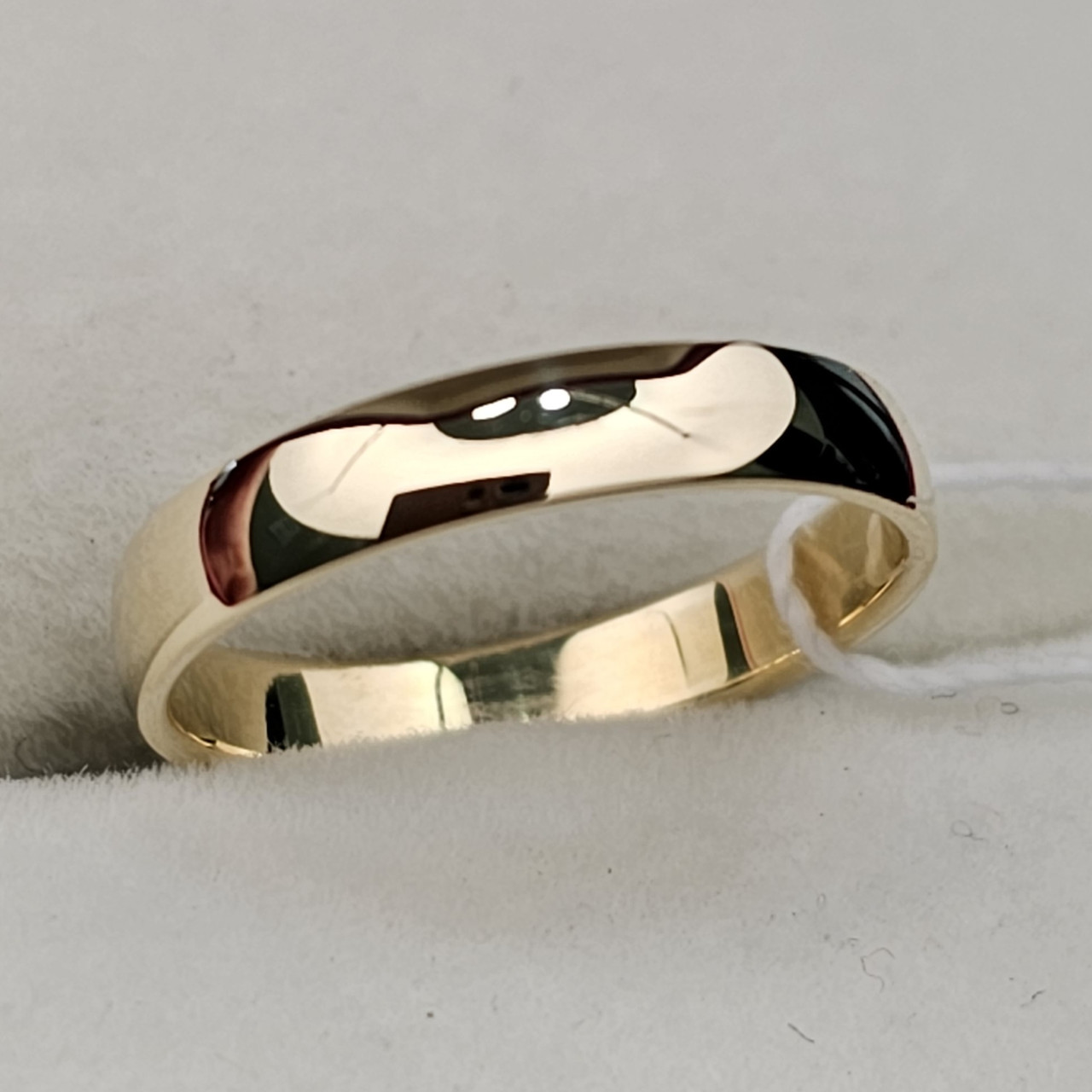Обручальное кольцо 1,38 гр, размер 15,5 золото 585 проба - фото 8 - id-p110208622