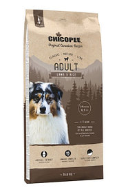 Chicopee Classic Nature Line Adult Lamb&Rice сухой корм для собак всех пород ягненок рис