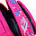 Школьный рюкзак с ортопедической спинкой Мишка с бантиком розовый, фото 7