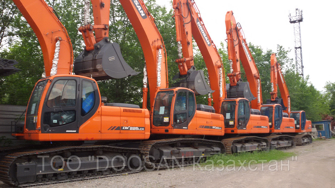 Экскаваторы Doosan гусеничные новые