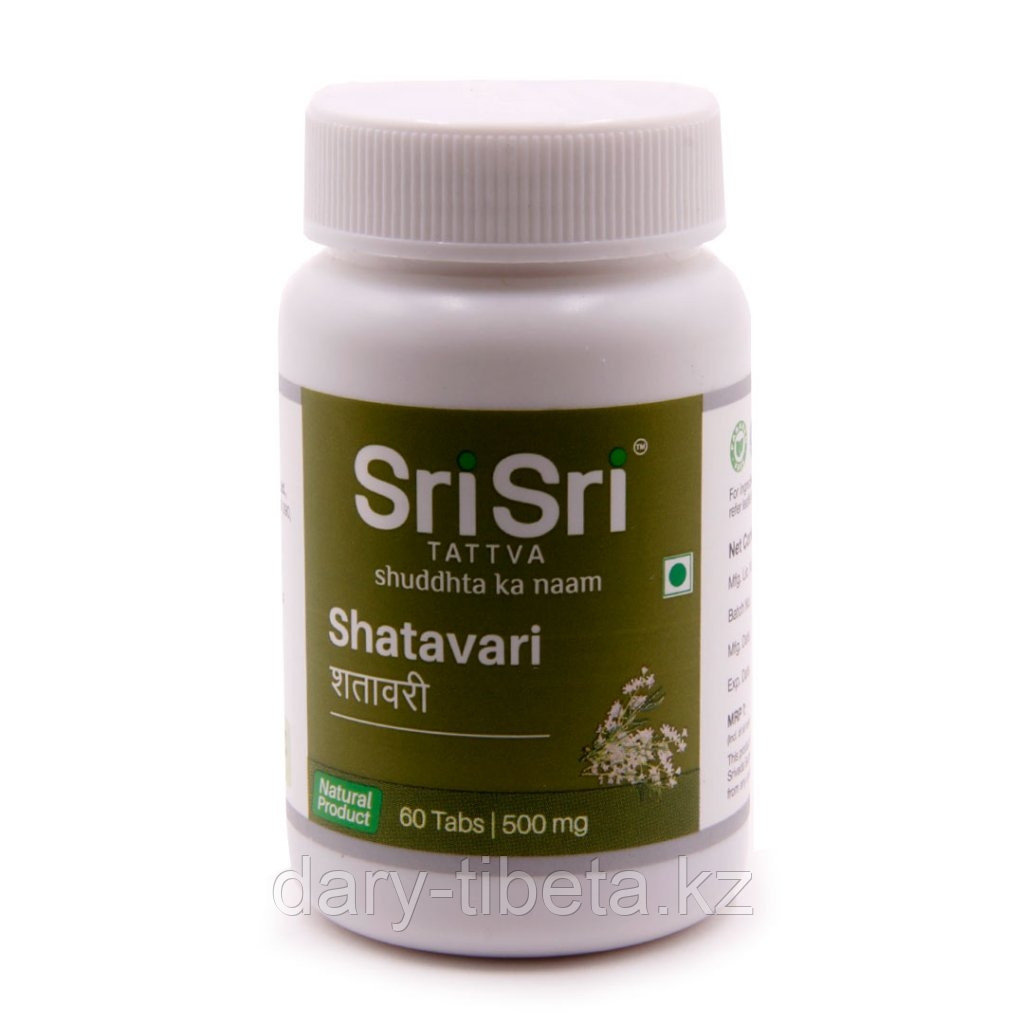Шатавари(Shatavari) Sri Sri Tattva,для женского здоровья (60 таблеток)