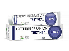 Третиноин крем (Третихел)0,05%-Healing Pharma Tretinoin Cream Usp Tretiheal (20гр)