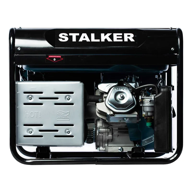 Бензиновый генератор STALKER SPG-7000 / 5кВт / 220В - фото 2 - id-p110306143