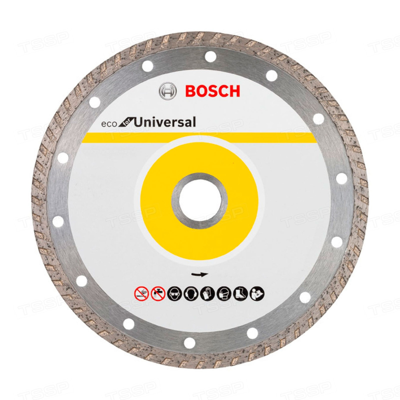 Диск алмазный универсальный Bosch Турбо 230*22,23мм 2608615039 - фото 1 - id-p110308123