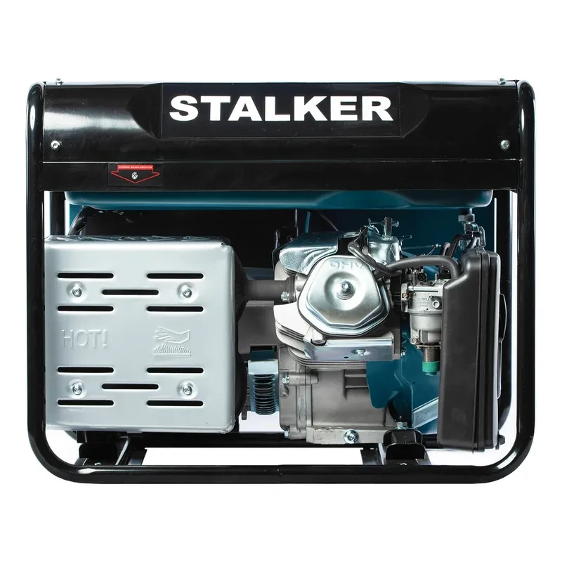 Бензиновый генератор STALKER SPG-9800ТЕ / 7кВт / 220/380В - фото 2 - id-p110306948
