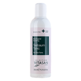 Тоник Чайное дерево с эфирными маслами чайного дерева, мануки и розалины для ухода за проблемной кожей.