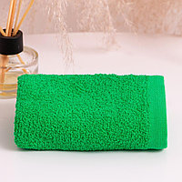 Полотенце махровое, цвет зелёный, 100% хлопок, 360 г/м2, 30х50 см, Узбекистан