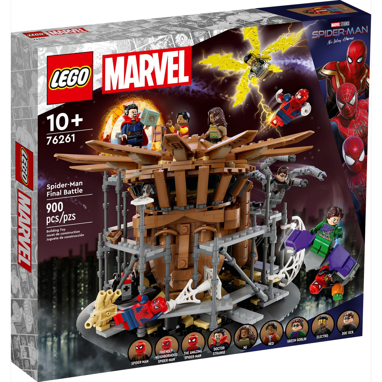 76261 Lego Super Heroes Человек-паук финальная битва Лего Супергерои Marvel