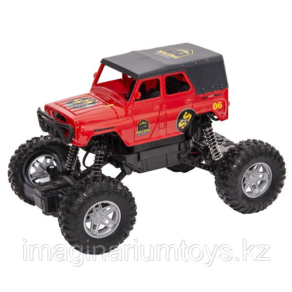 Машинка Внедорожник с большими колёсами Р/У, USB-зарядка Wincars, фото 1