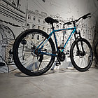 Горный Велосипед "Grantel" XC460. 21 рама. 29 колеса. Найнер. Скоростной. MTB. Зелено-синий., фото 7
