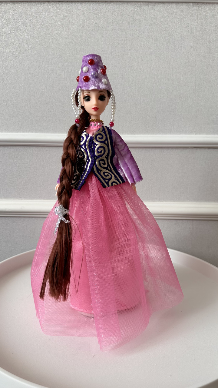 Кукла в казахском национальном костюме - фото 1 - id-p58612172