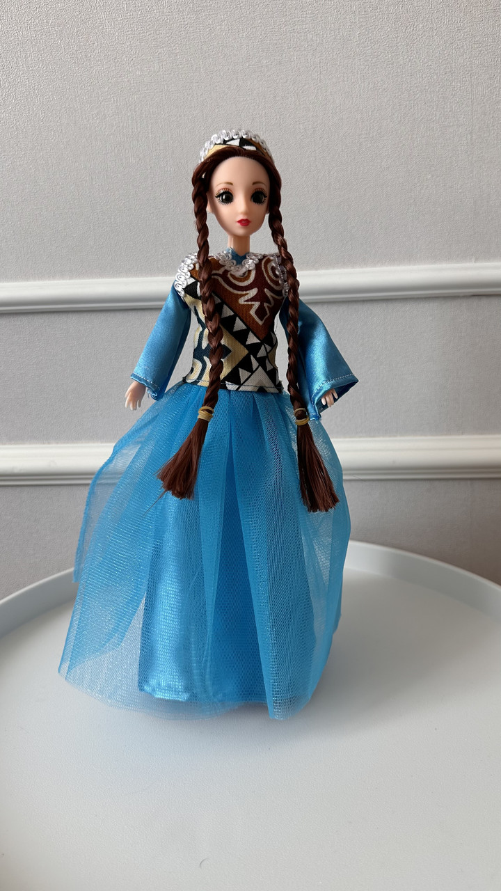 Кукла в казахском национальном костюме - фото 1 - id-p58612209
