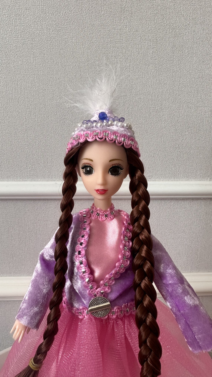 Кукла в казахской национальной одежде - фото 1 - id-p99294655