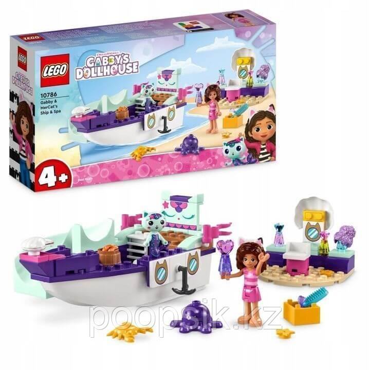 Lego Gabby's Dollhouse Корабль и спа Габби и МерКэта 10786 - фото 1 - id-p110318351