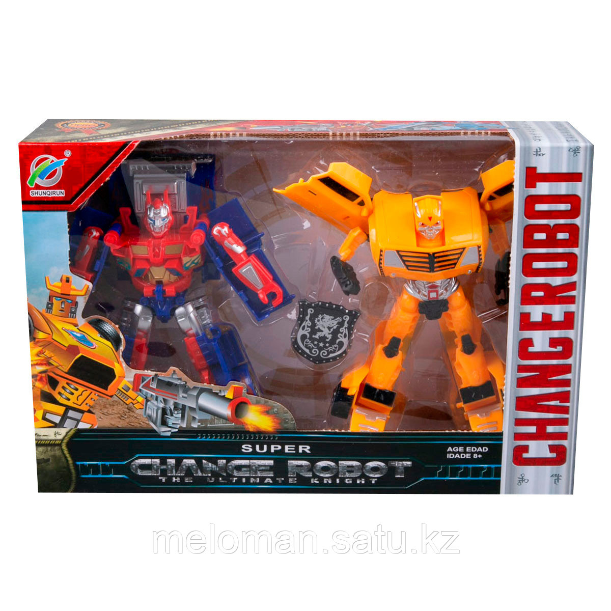 Changerobot: 2 робота-трансформера, желтый/красный - фото 8 - id-p98865891