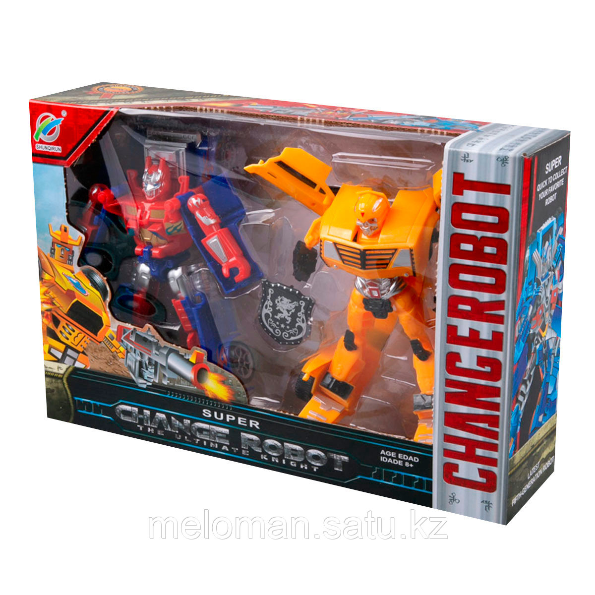 Changerobot: 2 робота-трансформера, желтый/красный - фото 9 - id-p98865891