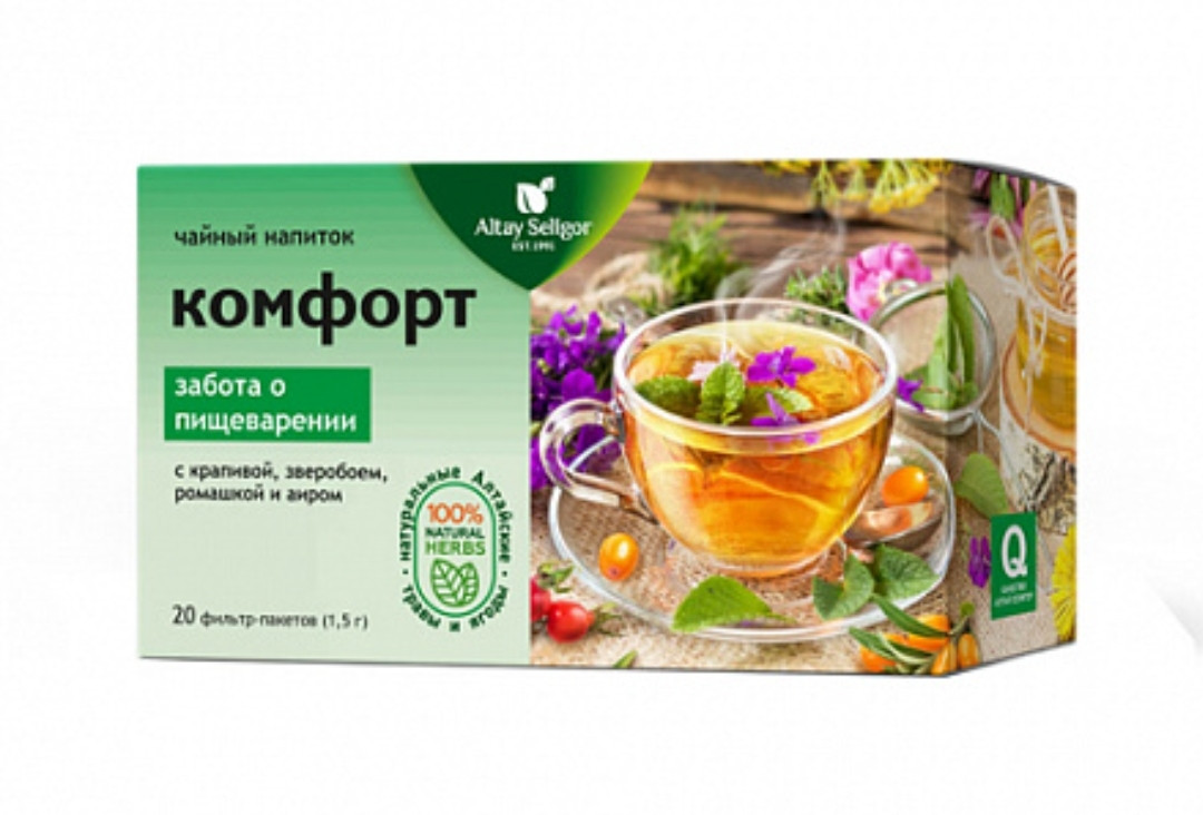 Напиток чайный Комфорт Altay Seligor - фото 1 - id-p110318985