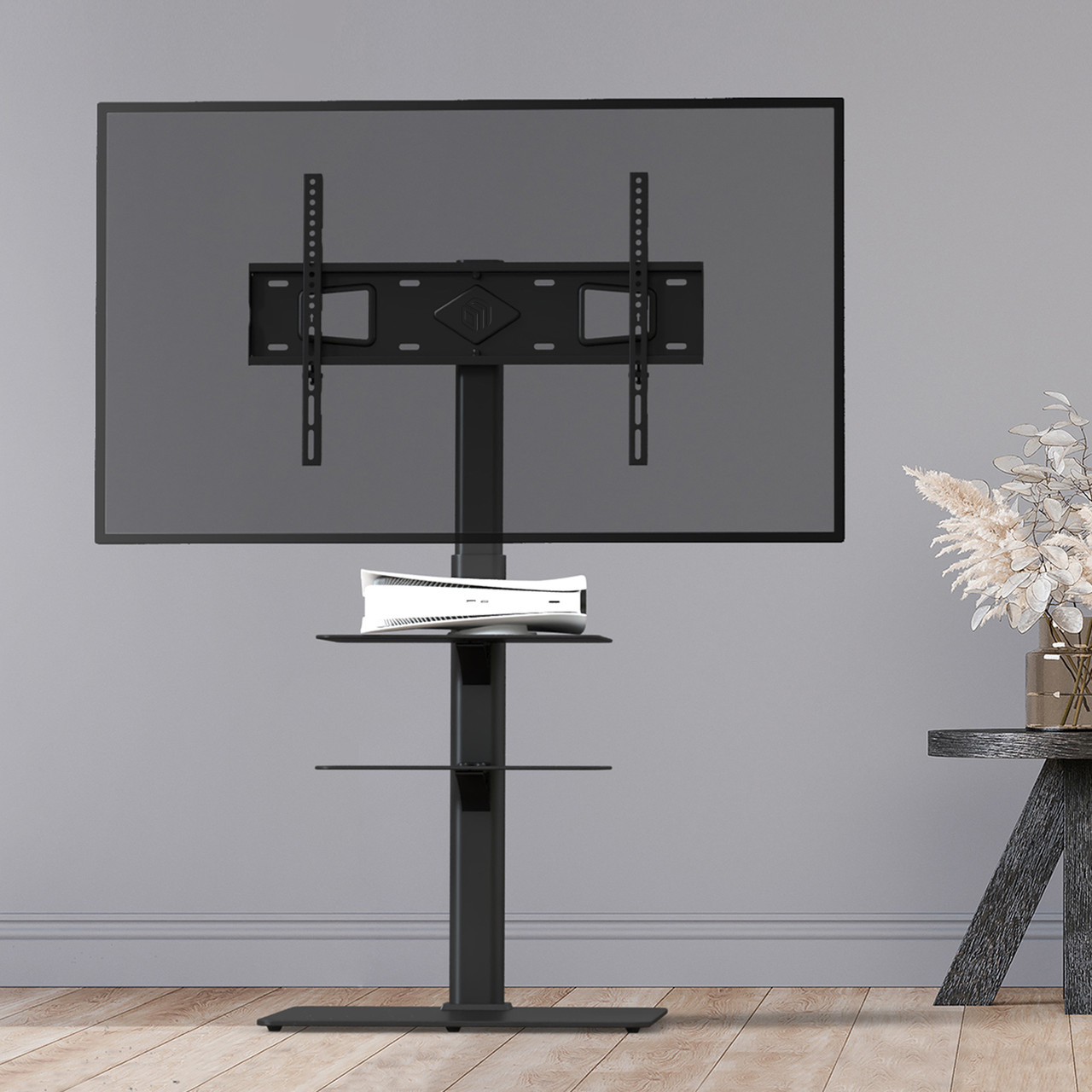ONKRON стойка для телевизора с кронштейном 32"-65", чёрная TS5550 - фото 9 - id-p110319068