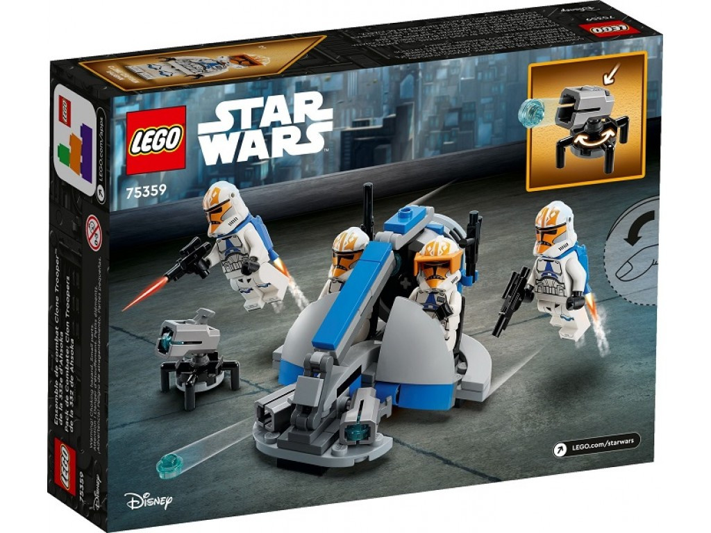 Lego Звездные войны Боевой набор солдат-клонов 332-го полка Асоки
