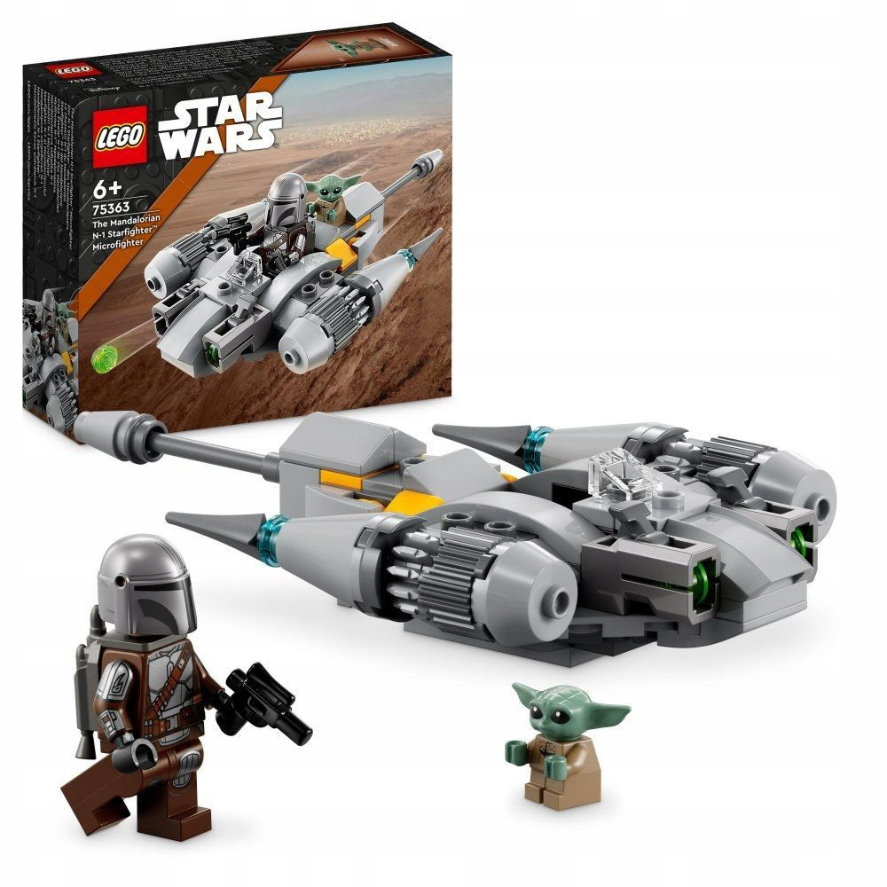 Lego Звездные войны Микрофайтер Истребителя Мандалорца N-1