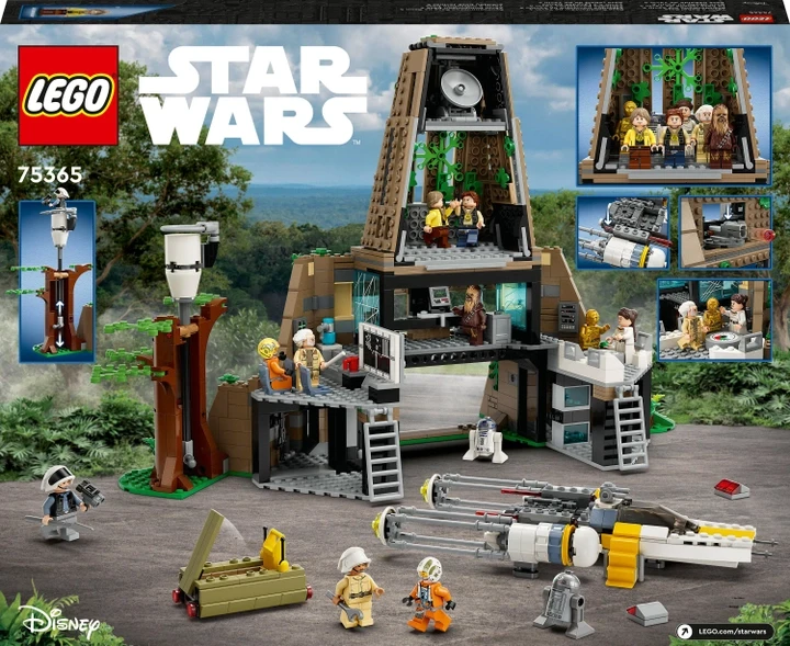 Lego Звездные войны База повстанцев Явин-4