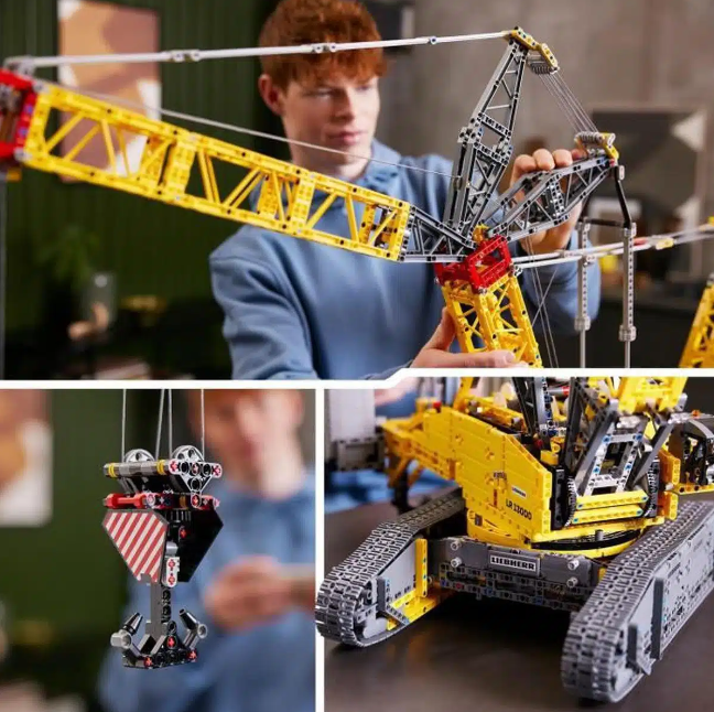 Lego Техник Гусеничный кран Liebherr LR 13000