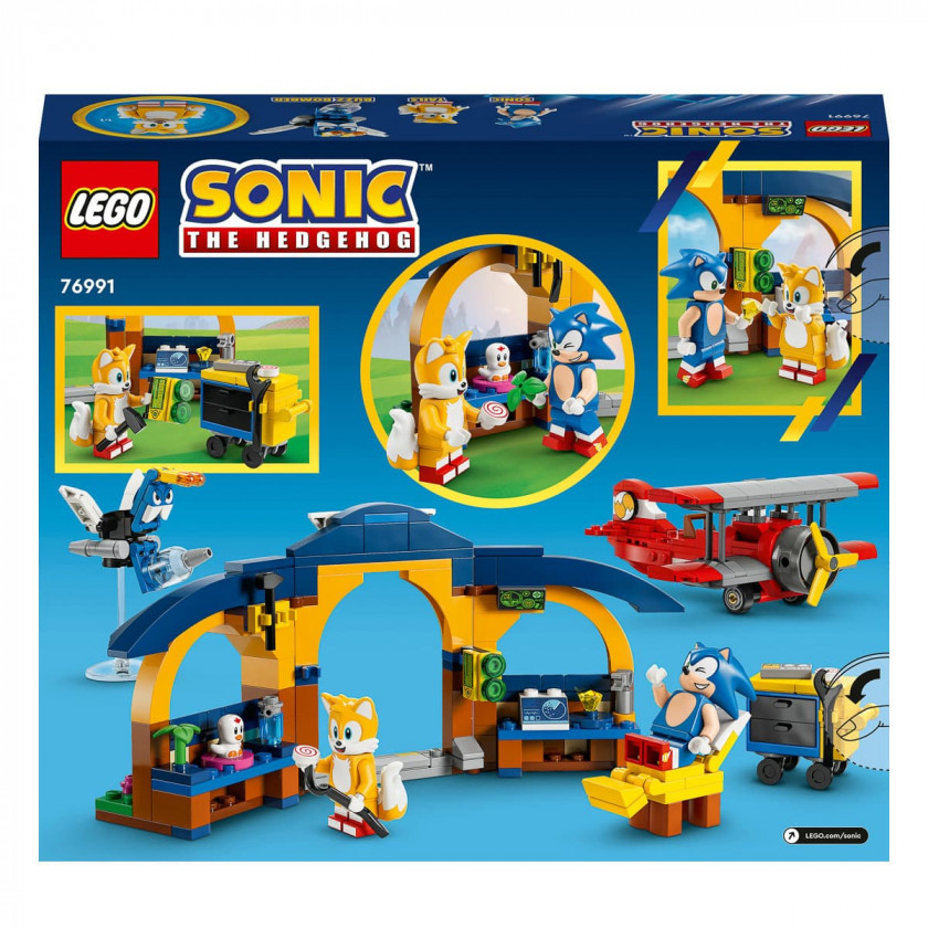Lego Соник Мастерская Тейлза и Самолет Торнадо