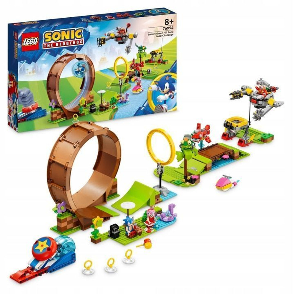 Lego Соник Испытание Зоны Зеленого холма Соника