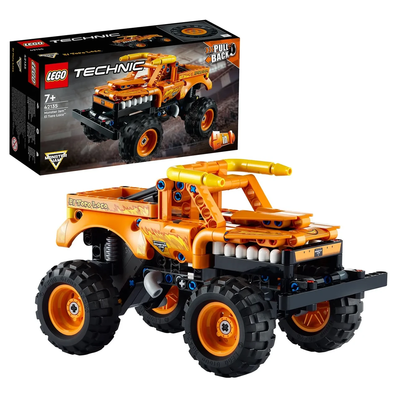 Конструктор LEGO Technic Monster Jam El Toro Loco 42135 - фото 1 - id-p110315016