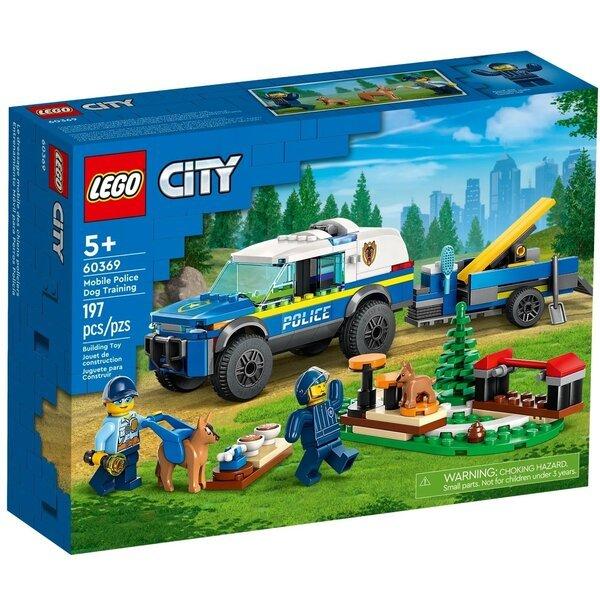 Конструктор LEGO City Мобильная площадка для дрессировки полицейских собак 60369 - фото 1 - id-p110314918