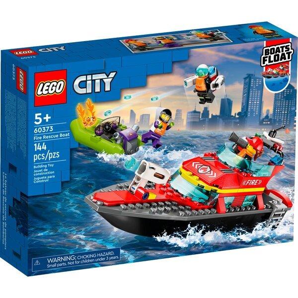 Конструктор LEGO City Лодка пожарной бригады 60373 - фото 1 - id-p110314917