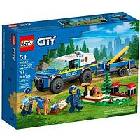 LEGO City конструкторы Полиция иттерін оқытуға арналған мобильді алаң 60369