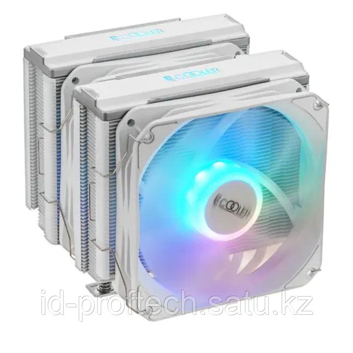 Вентилятор для процессора PCCooler PALADIN S9 W ARGB TDP 250W 4-pin LGA Intel-AMD PALADIN S9 White - фото 1 - id-p110323888