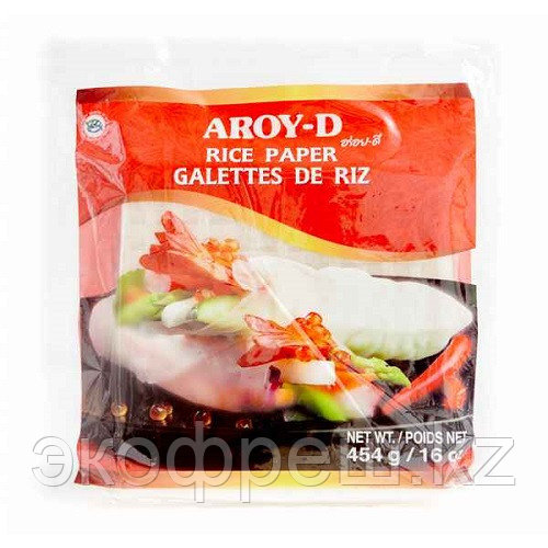 Aroy-D Бумага рисовая 22 см, 454 гр.