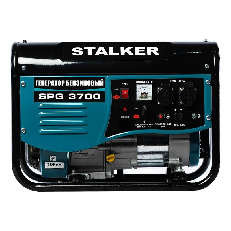 Бензиновый генератор STALKER SPG-3700 / 2.5кВт / 220В - фото 3 - id-p110335522