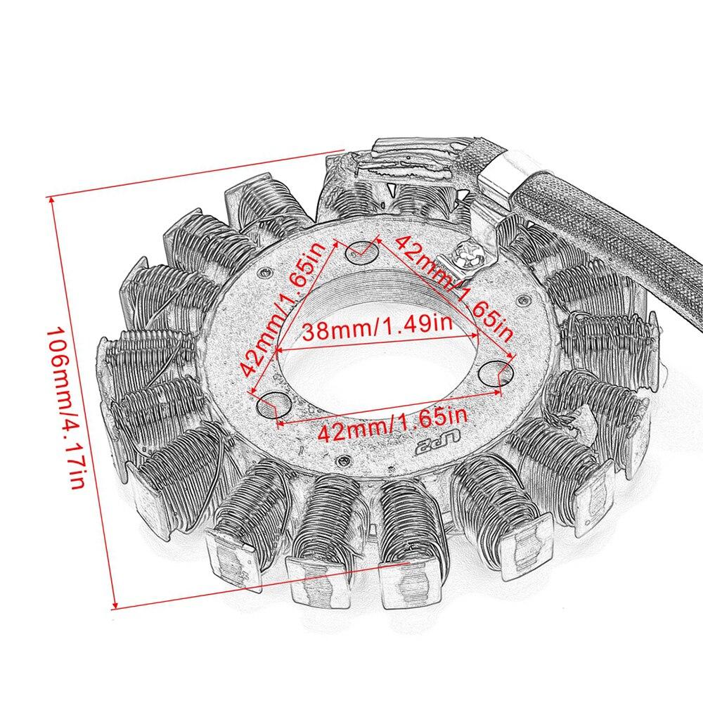 Катушка статора генератора Suzuki - фото 4 - id-p110338486