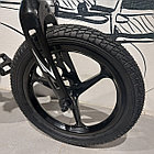 Детский двухколесный велосипед "Batler" с литыми дисками. 14" колеса. С боковыми поддерживающими колесиками., фото 3