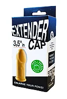Насадка-удлинитель латексный 3,5 дюйма телесный цвет Sitabella