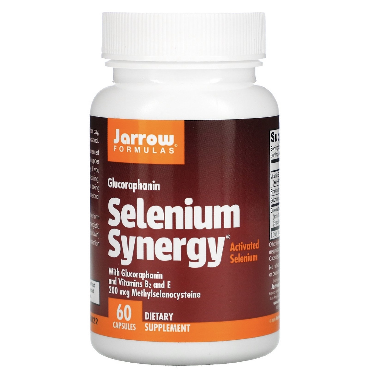 Jarrow formulas selenium synergy 60 капсул - фото 1 - id-p110344680