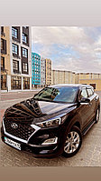 Пороги алюминиевые Rival Black для Hyundai Tucson 2015-2021 Артикул: A173ALB.2309.2