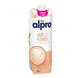 Alpro напиток соевый со вкусом ванильного пломбира, 1л