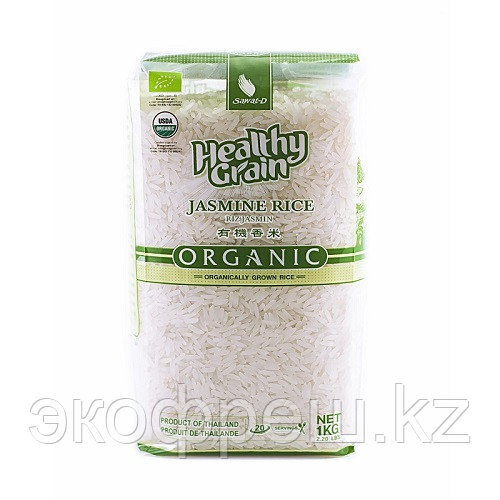 Sawat-D органический тайский рис, жасмин, белый, 1 кг