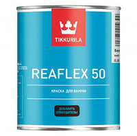 Краска эпоксидная для ванны REAFLEX 50 белая в/гл 0,8л