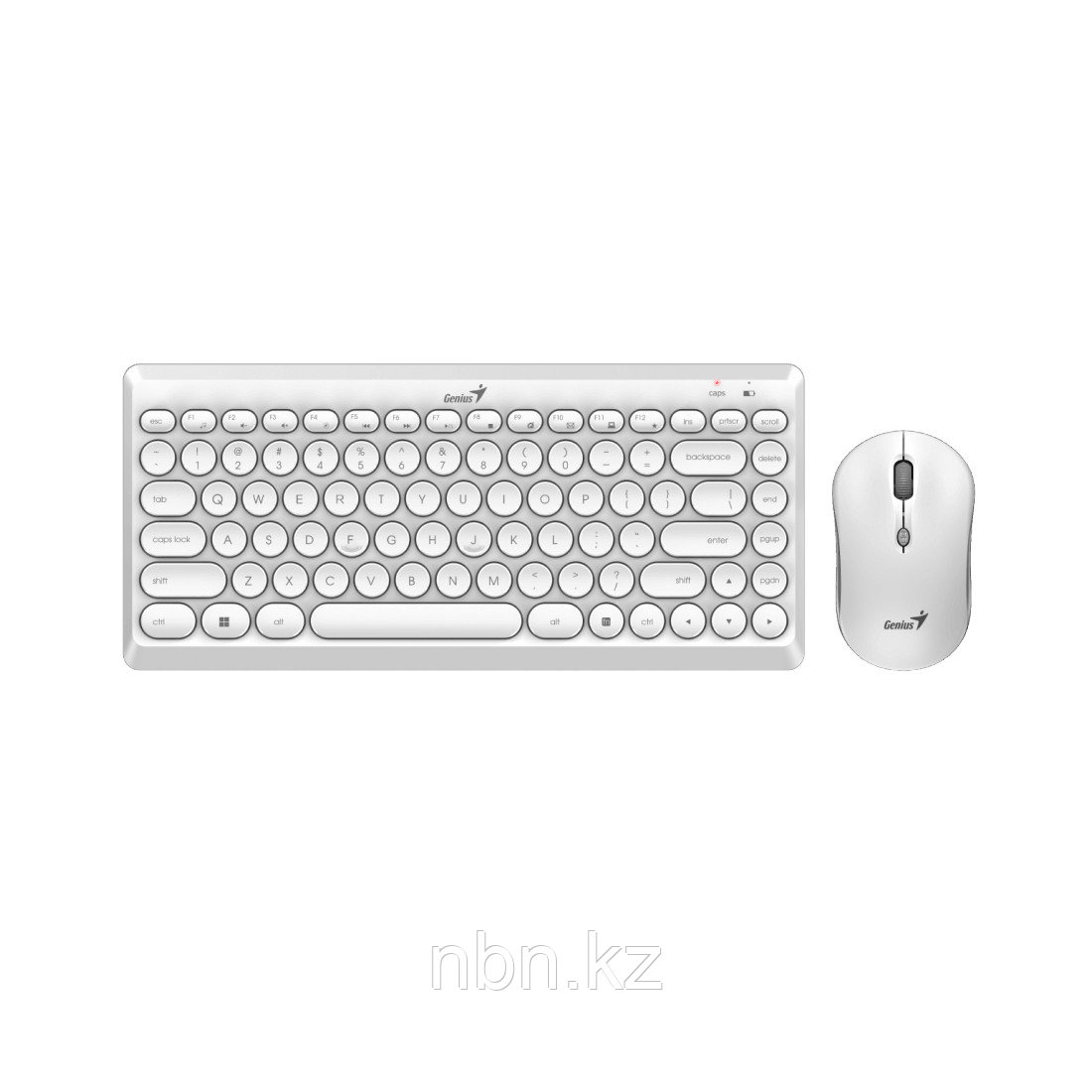 Комплект Клавиатура + Мышь Genius Luxemate Q8000 White - фото 2 - id-p110136836
